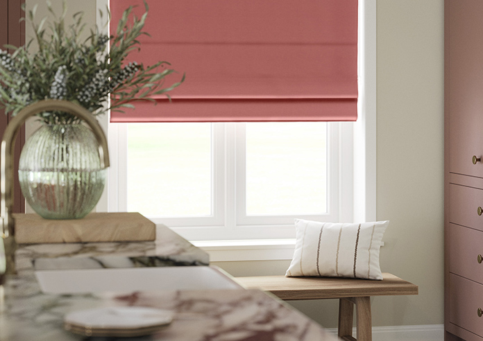 Norleigh, Strawberry - Roman Blind - Image 5
